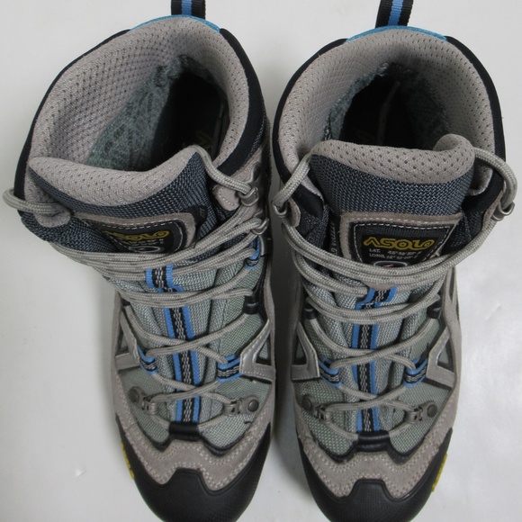 Asolo Women's Attiva GTX Hiking Boots Gray Black Size 8 US / 6.5 UK / 40 EU - Picture 3 of 12